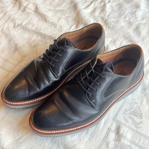 Johnston & Murphy Mens Dress Shoe Black Size 11